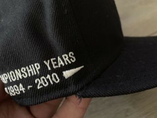 Supreme York Classic Black Letter Era Hat 7 5/8 Camp Cap Rare Vtg Japan 4