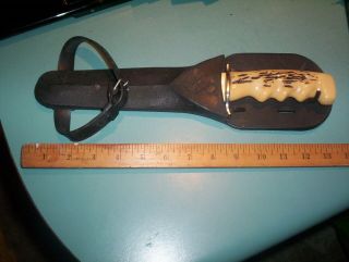 Vintage Scubapro Fixed Blade Dive Knife Made In Japan - Serial A01258 W/sheat