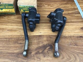 Vintage Delco Shock Absorbers 2103 - E 2103 - F Rt & Left Buick 1939 Nos
