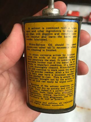 Vintage Handy Oiler Gun Oil Can Tin Lead Top Marbles Rare Camping Household Oil2 5