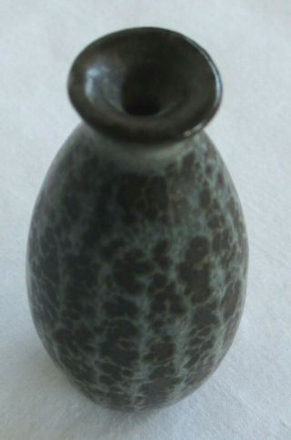 Vintage 60s Mid Century Rorstrand Miniature Pottery Vase Carl Harry Stalhane 2