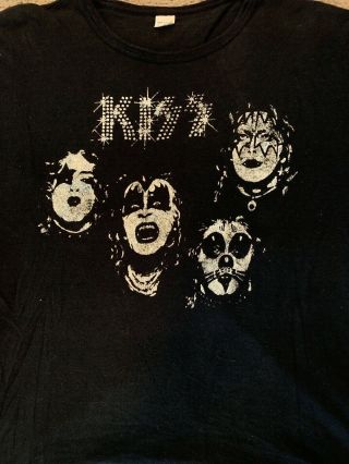 Vintage Kiss 1974 Tour Shirt