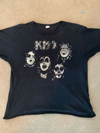 Vintage Kiss 1974 Tour Shirt 2