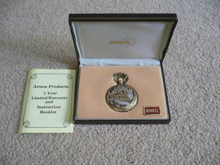 Vintage Union Pacific Railroad Pocket Watch - Arnex - 2