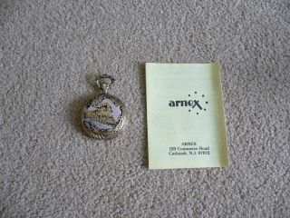 Vintage Union Pacific Railroad Pocket Watch - Arnex - 5