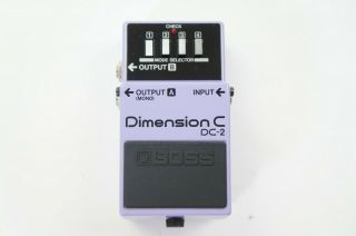 Boss Dc - 2 Dimension C Vintage Rare Chorus Made In Japan Worldwide Shipment