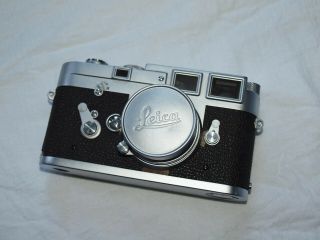 Vintage Leica Camera Ernst Leitz Wetzlar Dbp M3 - 1000941