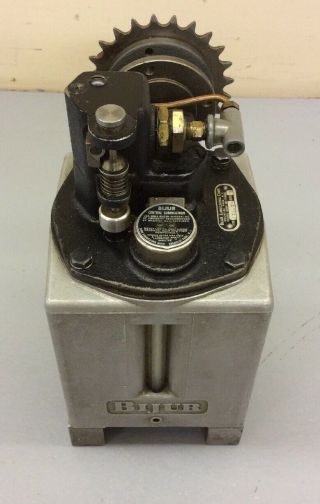 Vintage Bijur Centralized Lubrication Oil Way Asa - R3 Pump