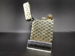 Rare Flamidor Husson 1911 Le Parisien 1Edition Silver Sterling Petrol Lighter 3