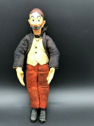 Rare 1920 - 1930s Bucherer Cartoon Character Doll,  " Mutt ",  Antique Toy,