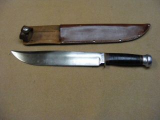 Vintage Marbles " Trailmaker " Fixed Blade,  Gladstone Mich Usa Made