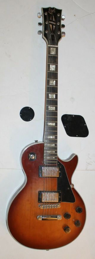 Lori Electric Guitar Needs Work Vintage Les Paul Project 1960 