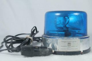 Vintage Whelen Responder Classic Rotating - Blue Dome