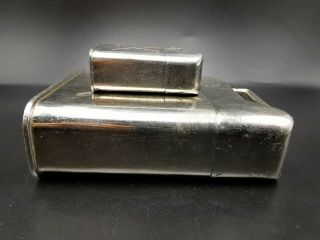 Rare Set Clodion Jerrican Pocket Petrol Lighter and Table Lighter 打火机 Briquet 9