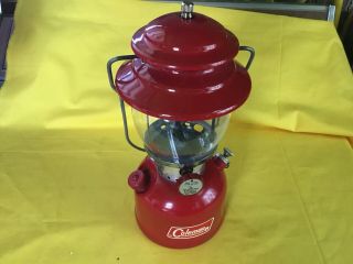 Vintage Coleman 200a Gas Lantern 1968 Sunshine Of The Night