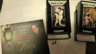 Rare 69 Of 100 Zippo Vintage Lorenzo Sperlonga 