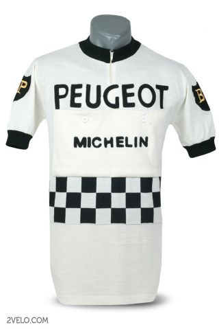 Peugeot Bp Vintage Style Wool Jersey,  Maglia,  Maillot