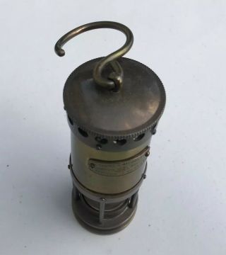 Vintage E.  Thomas & Williams Ltd.  Cambrian Wales Brass Mining Lantern 2