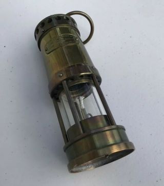 Vintage E.  Thomas & Williams Ltd.  Cambrian Wales Brass Mining Lantern 4