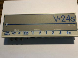 Vintage Voyetra V 24s Midi Interface With Smpte