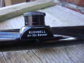 Vintage Bushnell Banner: Bausch & Lomb (B&L) 4 - 12x40mm Rifle Scope BDC Japan 2