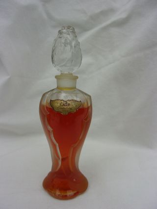 Guerlain " Ode " Vintage Bottle Extract Of Perfume Almost Full 30ml 1floz 12,  5cm