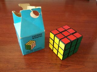 Ultra rare Vintage First Batch Politechnika Rubik ' s Cube German version 3