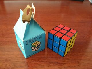 Ultra rare Vintage First Batch Politechnika Rubik ' s Cube German version 4