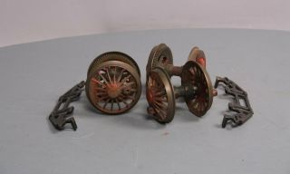 Vintage Standard Gauge Locomotive Drive Wheelsets & Truck Frame Sides [5]