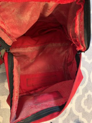 FSS Forest Service Wildland Fire Fighter Red Personal Gear Pack Backpack Vintage 4