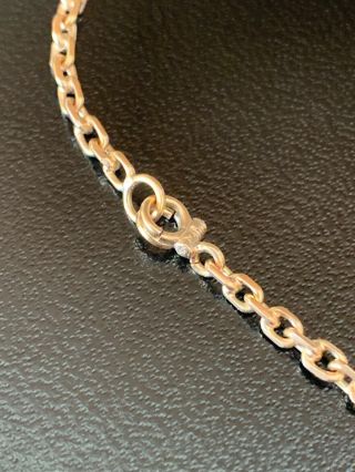 Gorgeous Vintage Hammered 14k Yellow Gold 24” Chain - 18 Grams