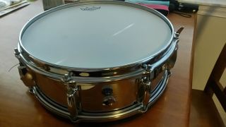 Vintage Slingerland Chrome Over Brass Snare Drum