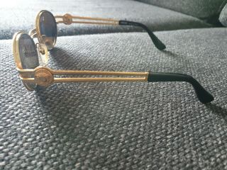 Vercase Medusa Sunglasses 1991 Black And Gold