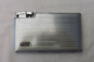 Vintage Polo Combination Cigarette Case Lighter 14cm By 8cm (l139)