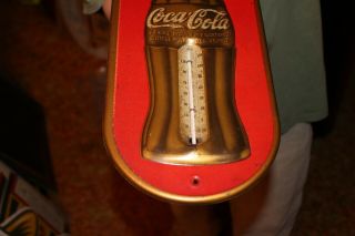 Vintage c.  1938 Coca Cola Soda Pop Christams Bottle 16 