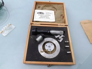 Vintage Bowers Mercer Micrometer
