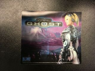 Blizzcon 2005 Starcraft Ghost Hologram Mousepad RARE COLLECTIBLE 3