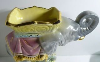 RARE VINTAGE 1960s PATES ELEPHANT STATUE VASE AUSTRALIAN POTTERY 4