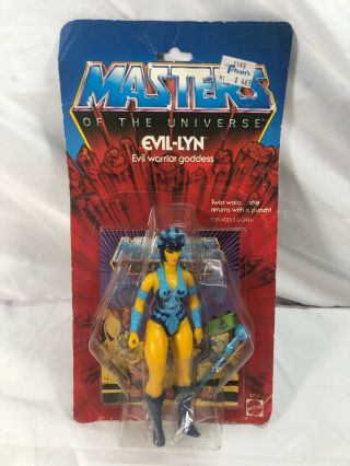 Vintage Motu Evil - Lyn 1982 Mattel Masters Of The Universe Action Figure
