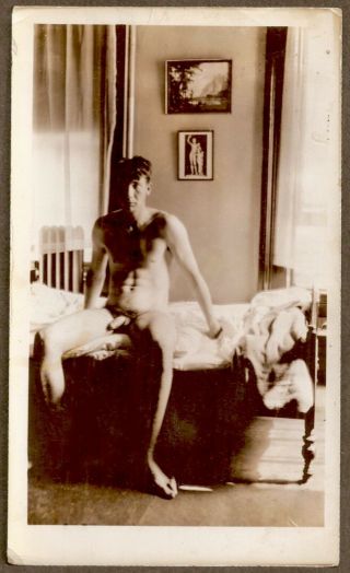 Vintage Male Nude - Rare 1930 