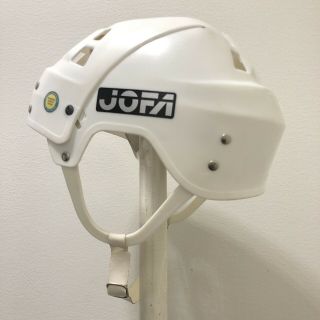JOFA hockey helmet 23551 Gretzky style white classic vintage 5