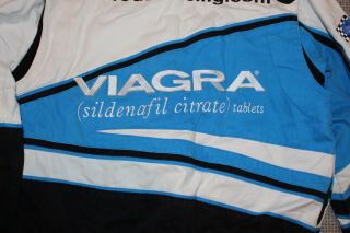 Vintage Mark Martin Viagra Roush Racing NASCAR Jacket Mens M Authentic Rare 7