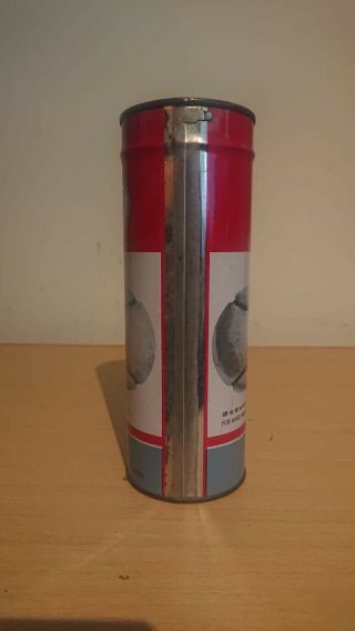 Vintage Aeroplane Tennis Balls in Can 4