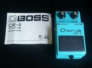 Boss Ce - 2 Chorus Made In Japan / Vintage Mij With Box