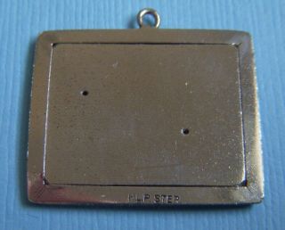 Vintage His Lordship Production enamel Lake Erie map HLP sterling charm 2