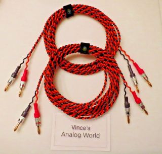 Belden 9497 6 Meter Speaker Cables For Vintage Tube Stereo With Legendary Tone