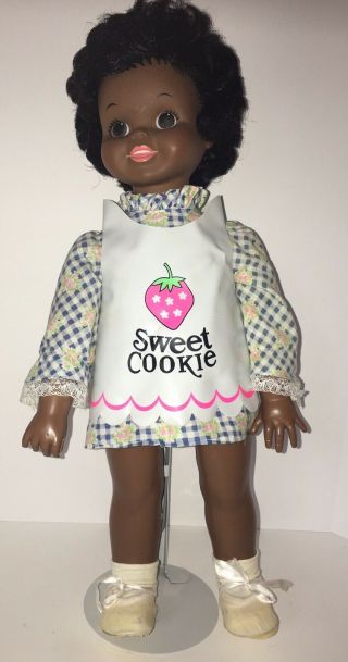 Rare Vintage 1972 African American Hasbro Sweet Cookie Doll