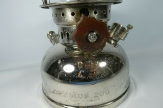 Old Vintage OPTIMUS NO 200 Paraffin Lantern Kerosene Lamp.  Primus Radius Type 4