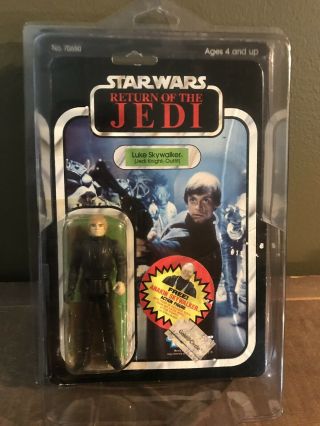 Vintage Star Wars Luke Skywalker Return Of The Jedi Moc Kenner