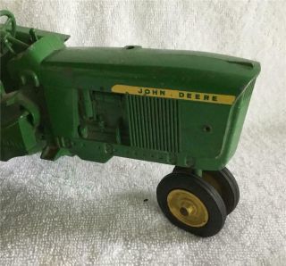 VINTAGE 1960 ' S 3010 JOHN DEERE TRACTOR N/F END 3 POINT HITCH PAINT 8